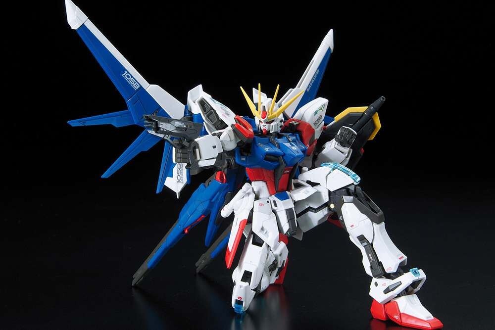 GUNDAM 1/144 BUILD STRIKE FULL PACKAGE Model Kit RG #23 Bandai Gunpla Nuovo NEW