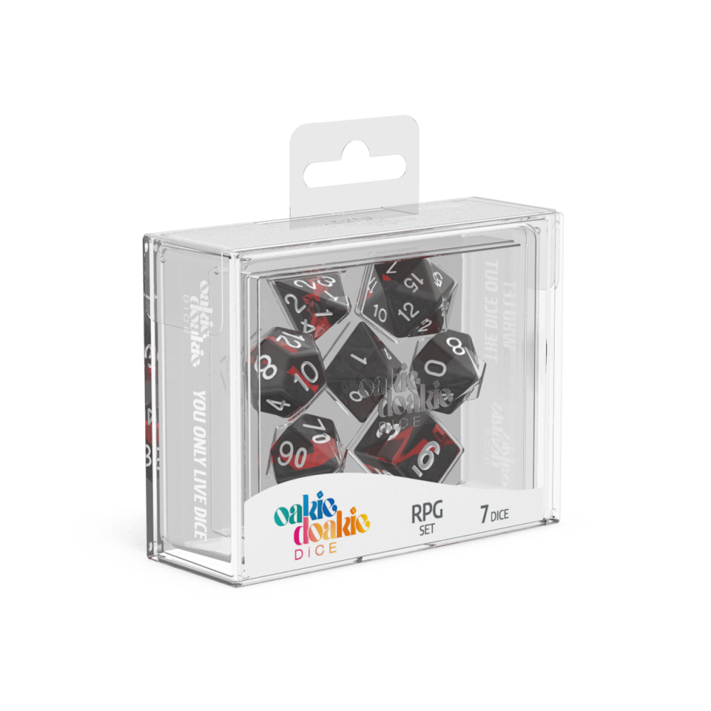 Oakie Doakie Dice - RPG Set - Vari Colori Dadi da Gioco Nuovo New