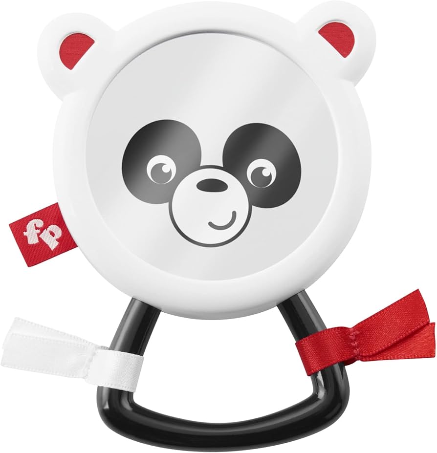 Fisher-Price - Specchio a Panda - Giocattolo Sviluppo Sensoriale Neonati