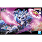 Box art Bandai HG 1/144 Gyan Strom (Agnes Giebenrath Custom) con il mobile suit in posa d'azione.