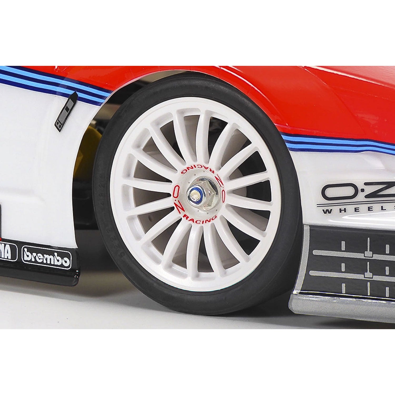 Tamiya — RC Alfa Romeo 155 V6 TI Martini TT-02 Chassis — Kit di Montaggio 1/10
