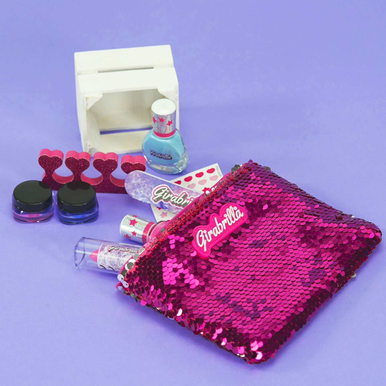 Girabrilla-Set Make-Up con Paillettes Reversibili