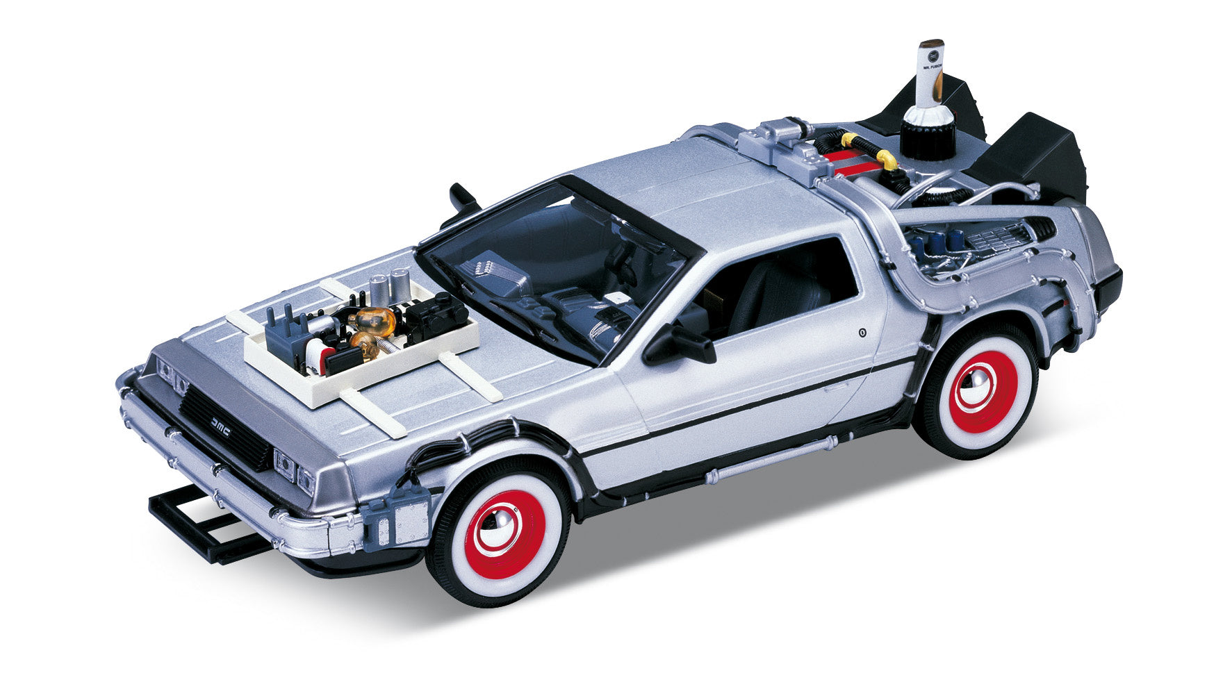 Welly: Ritorno al Futuro Parte III - DeLorean Time Machine (Scala 1:24)