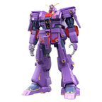 Model kit Bandai Psycho Gundam Mk-II HG 1/144: robot viola e rosso in posa frontale su sfondo bianco.