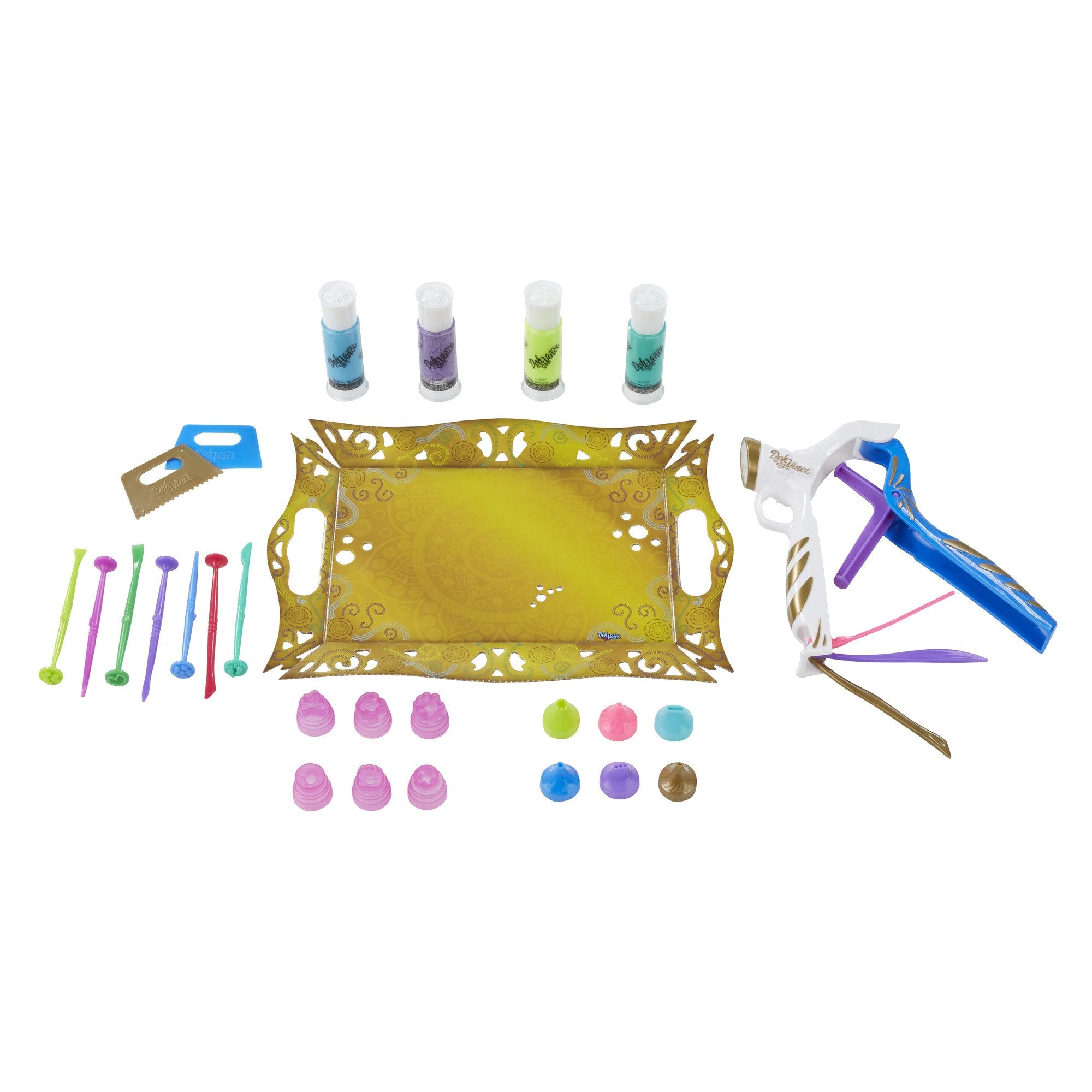 Hasbro - Play-Doh DohVinci  - Platinum Styler Suite - Set Decorazione 3D