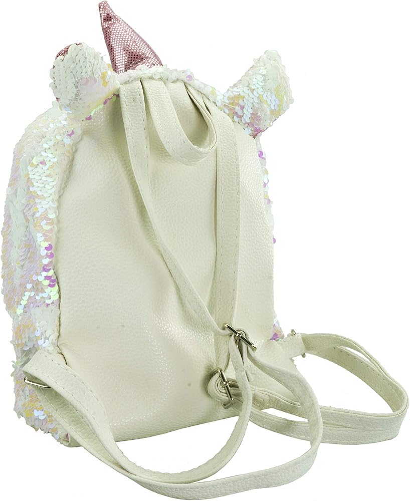 Girabrilla -Mini Zaino Unicorno con Paillettes Reversibili