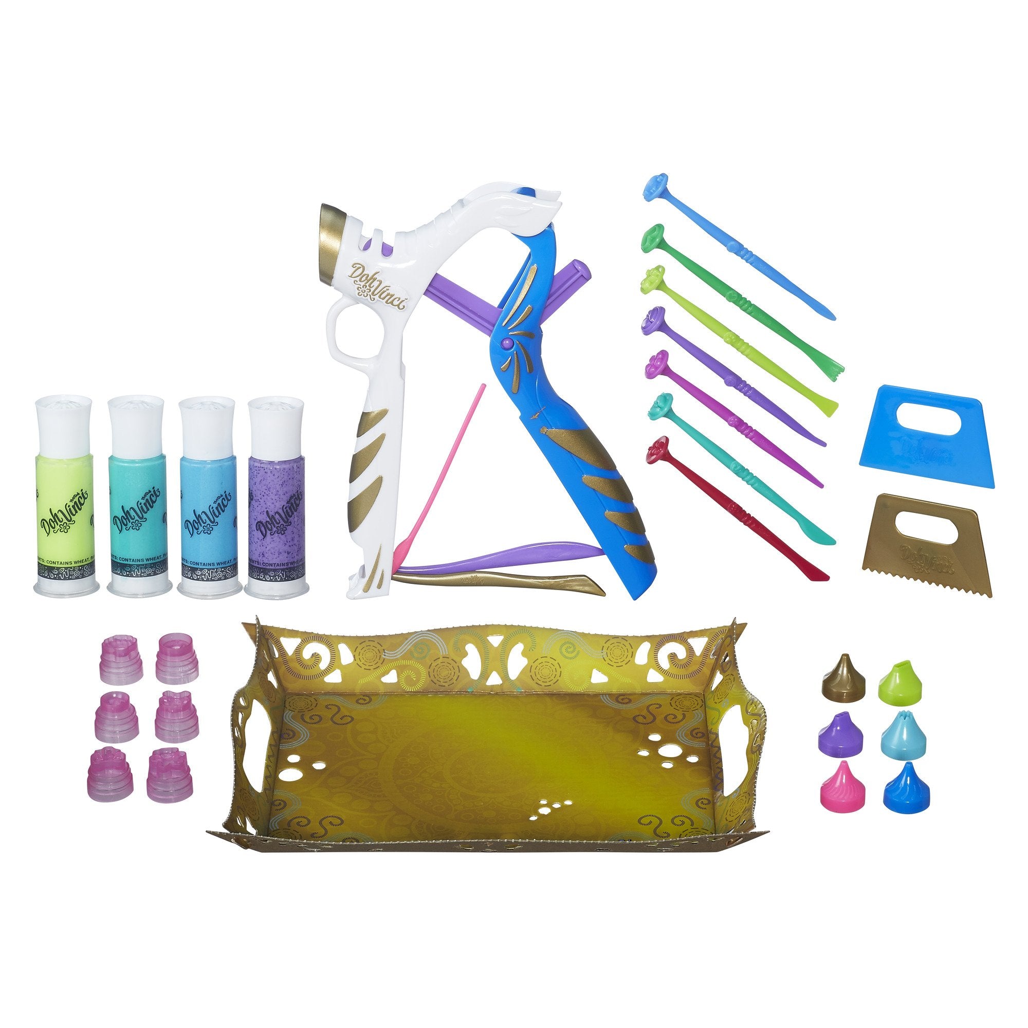 Hasbro - Play-Doh DohVinci  - Platinum Styler Suite - Set Decorazione 3D