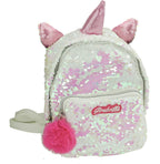 Girabrilla -Mini Zaino Unicorno con Paillettes Reversibili