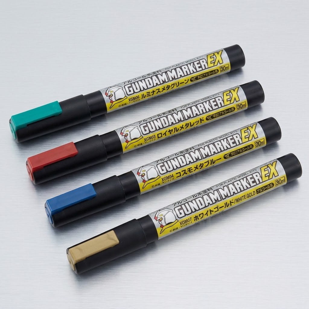 Mr. Hobby Gundam Marker EX Serie XGM - Colore Metallizzato Varianti