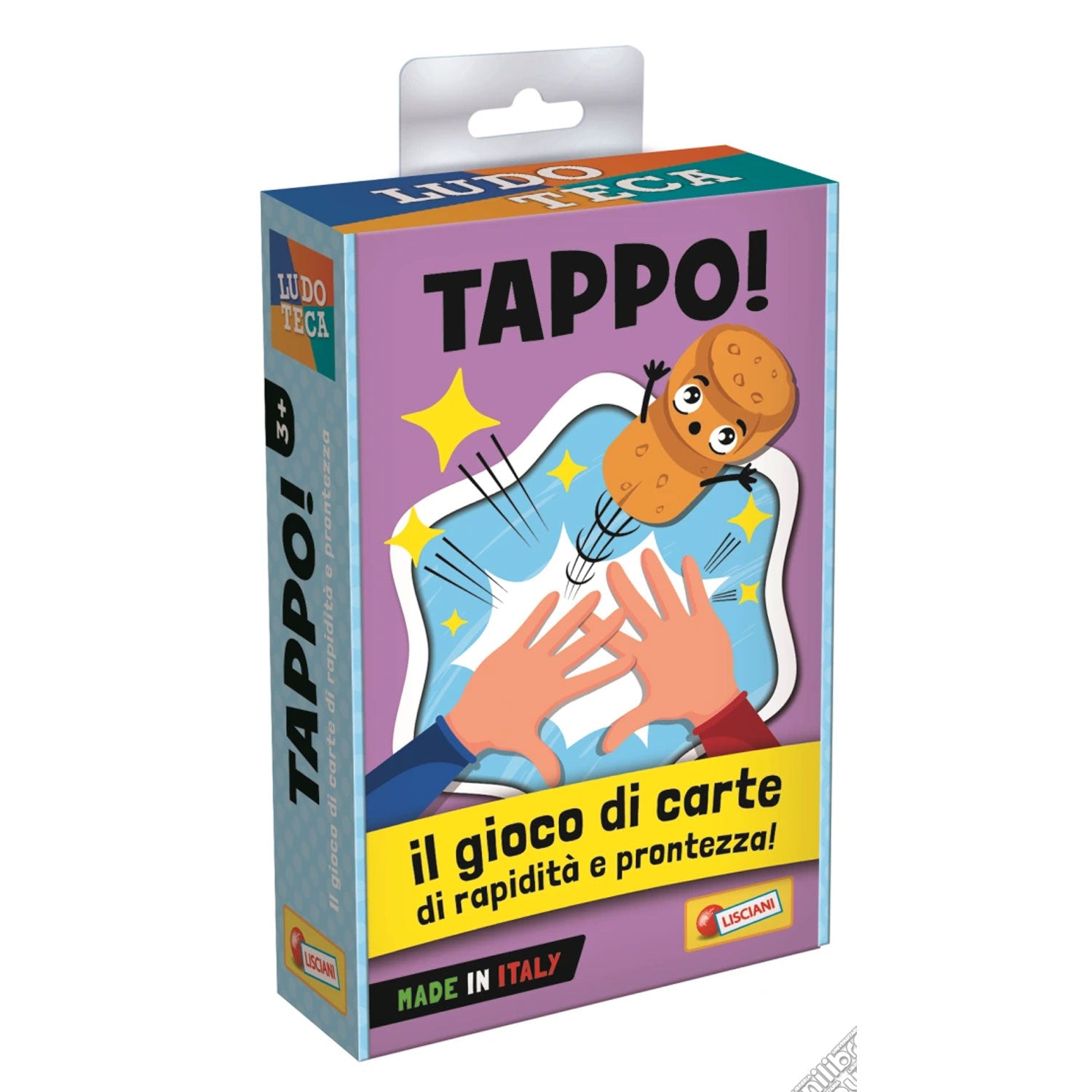 Ludic Carte Tappo -Gioco di Carte e di Riflessi