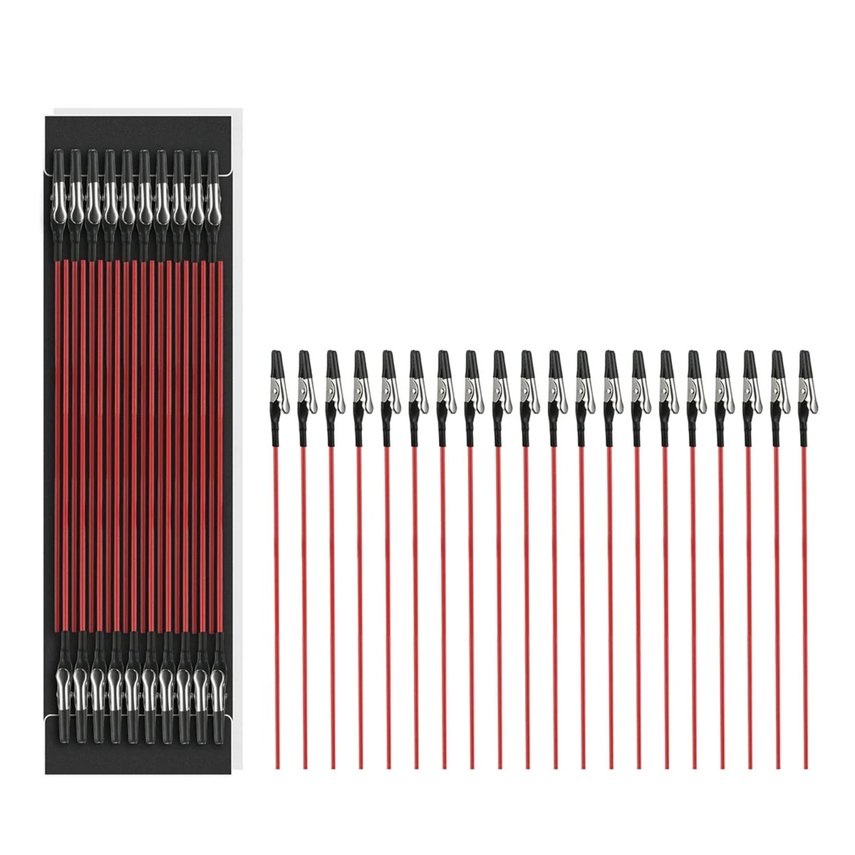 Dspiae MPC-20 Set 20 Pinzette con Aste per Pittura e Aerografia