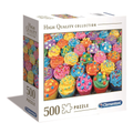 Clementoni Puzzle 500 Pezzi High Quality Collection Colorful Cupcakes 35 x 28 cm