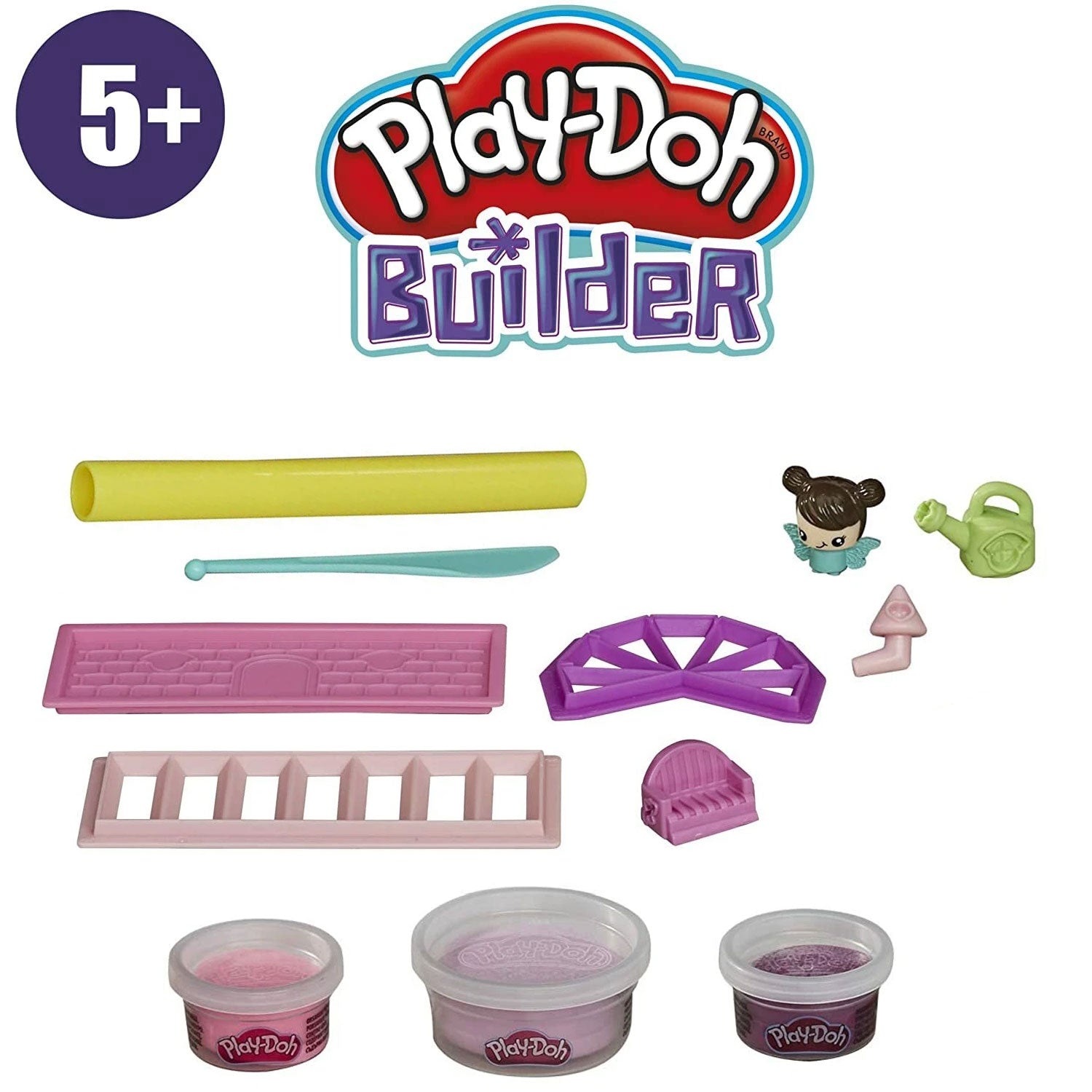 Play-Doh Builder - La Casetta delle Fate Kit di Costruzione