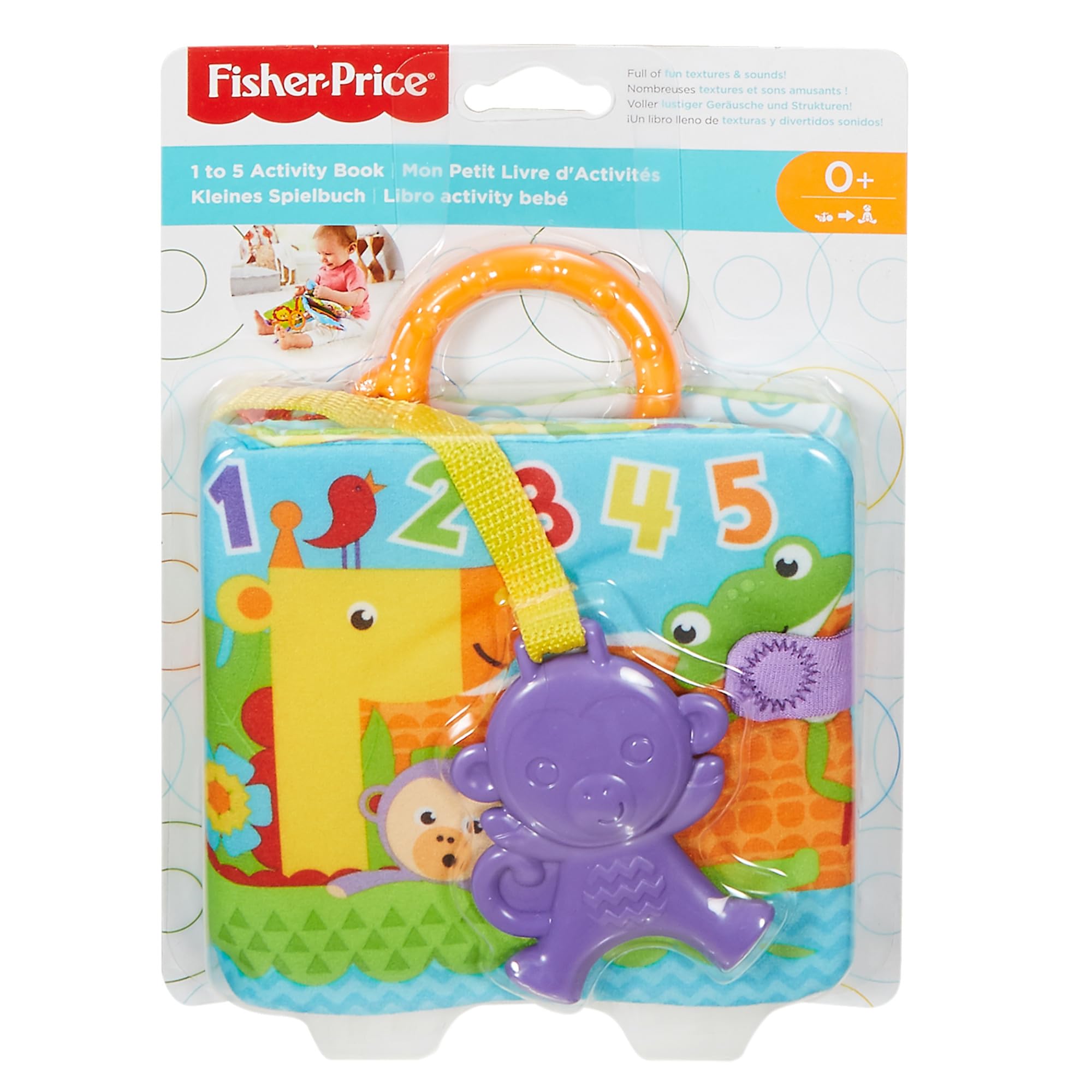 Fisher-Price - Libro delle Attività - Giocattolo Prima Infanzia