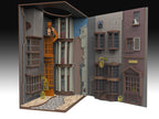 Diorama Book Nook Revell Harry Potter Diagon Alley 23 cm: riproduzione dettagliata in miniatura di Diagon Alley.
