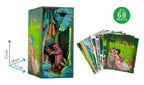 Diorama 3D Revell Libro della Giungla: set da 68 pezzi per costruire il Book Nook Disney da 23 cm.