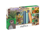 Diorama 3D Revell Book Nook Il Libro della Giungla: scatola del set da costruire con personaggi Disney e luci LED.