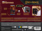 Retro confezione Revell 3D Puzzle Barad-Dûr The Lord of the Rings: diorama book nook con LED e dettagli montaggio.