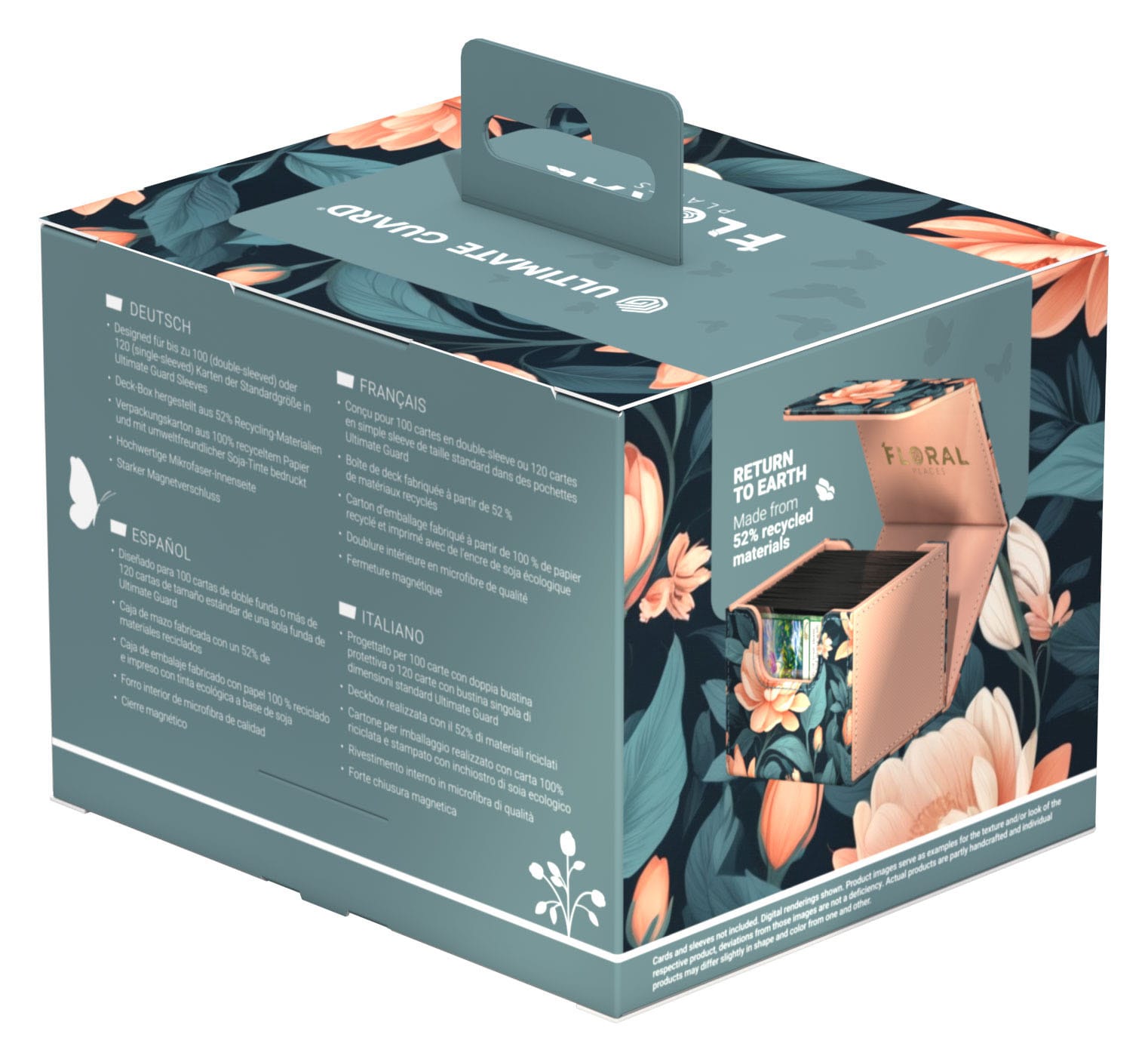 Ultimate Guard —Sidewinder 100+ Xenoskin Floral Place: Quiet Glade —Porta Mazzo