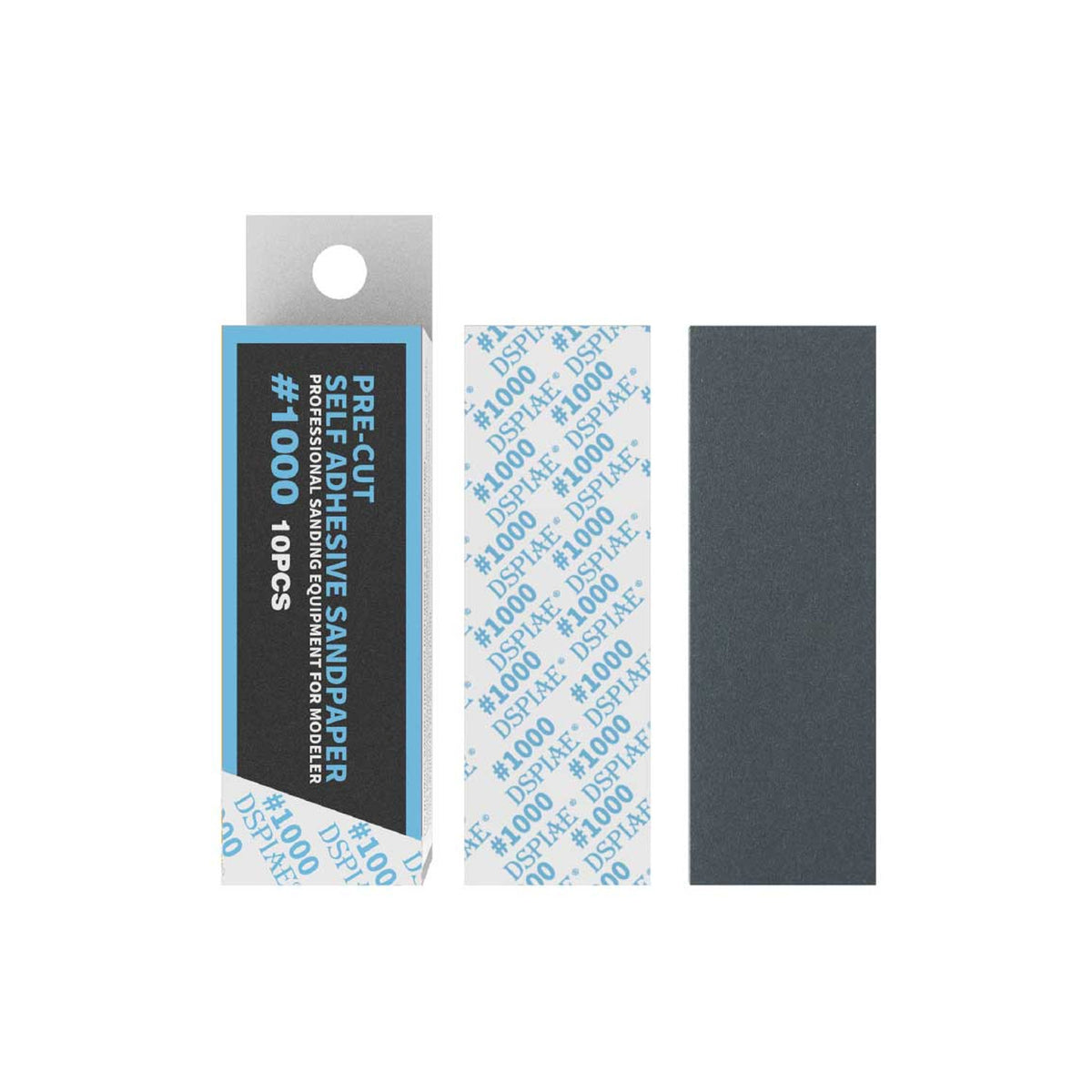 Dspiae MSP-1000 Carta Vetrata Adesiva Pre-Tagliata #1000 (10 pz)
