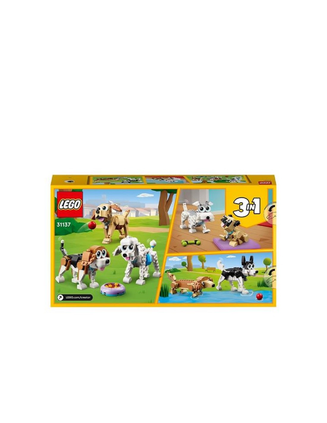LEGO Creator - Adorabili Cagnolini (3 in 1)