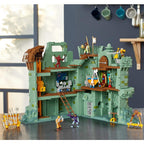 Set costruzioni MEGA Masters of the Universe Castello di Grayskull con action figure e accessori dettagliati.