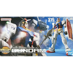 Confezione del Bandai Gundam RX-78-2 Mega Size Model Kit in scala 1:48 con illustrazione del robot.