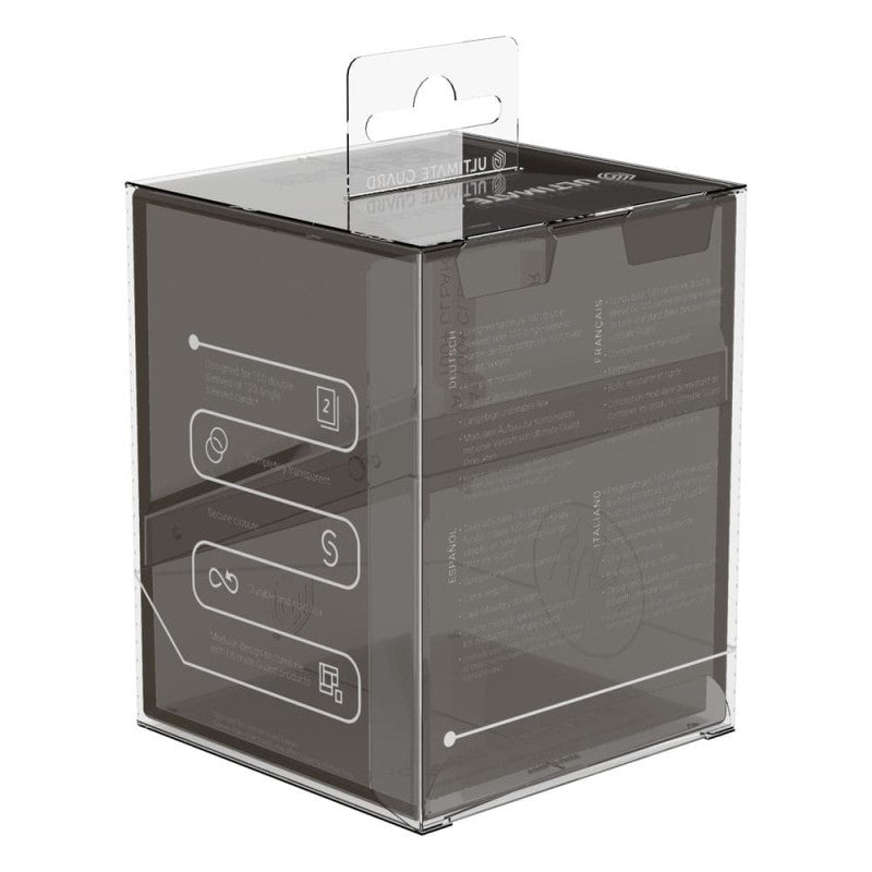 Ultimate Guard -Boulder 100+ -Porta Mazzo Trasparente (Varianti)