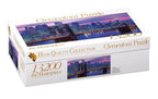 Confezione del puzzle Clementoni High Quality Collection da 13200 pezzi con vista panoramica di New York al tramonto.