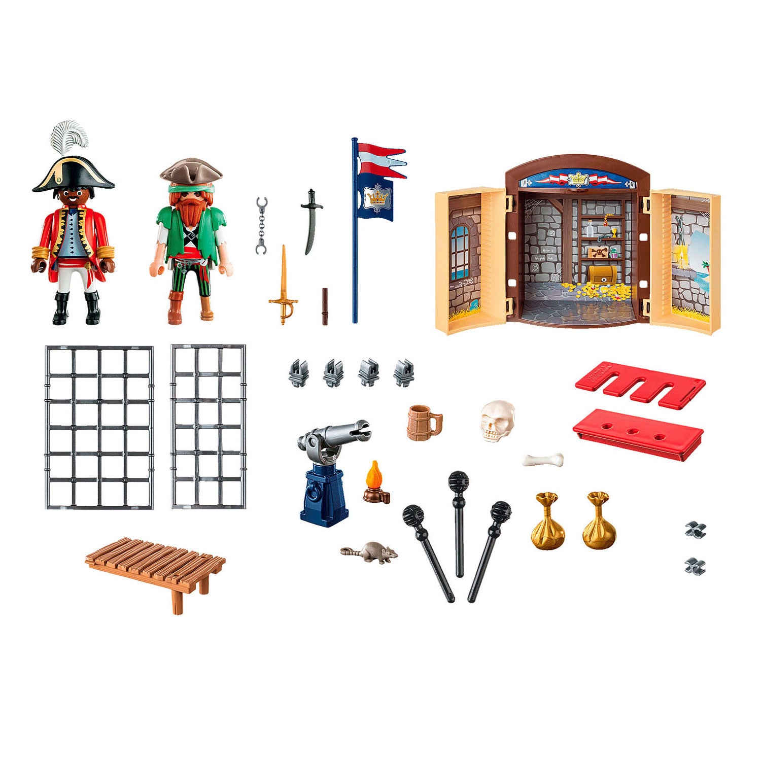 Playmobil 70506 Avamposto della Marina con Pirata