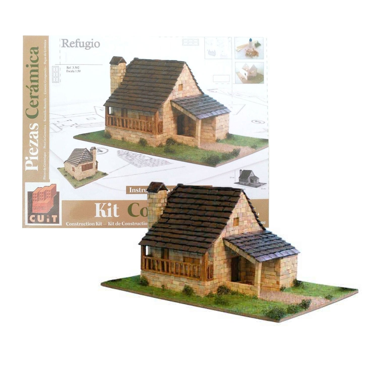 Cuit Construction Kit - Rifugio di Montagna in scala 1:50