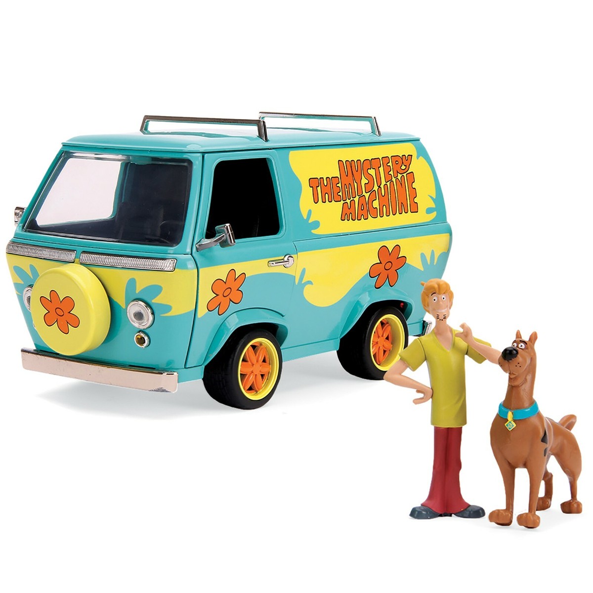 Jada Toys: Scooby-Doo - Mystery Machine con Shaggy e Scooby-Doo (Scala 1:24)
