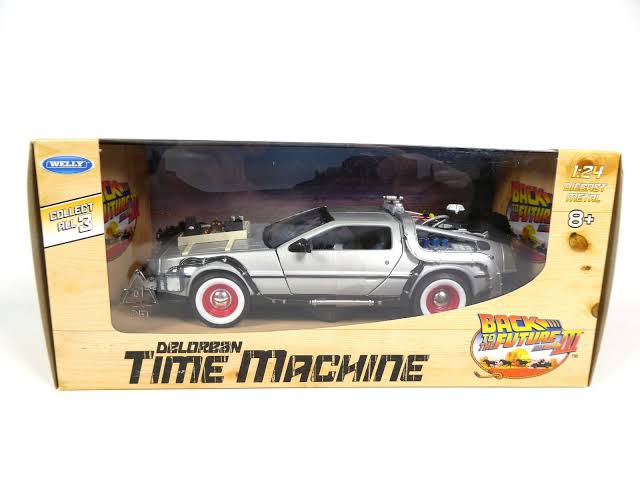Welly: Ritorno al Futuro Parte III - DeLorean Time Machine (Scala 1:24)