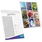 Ultimate Guard 18-Pocket Pages Side-Loading White (Confezione da 10 Pagine)