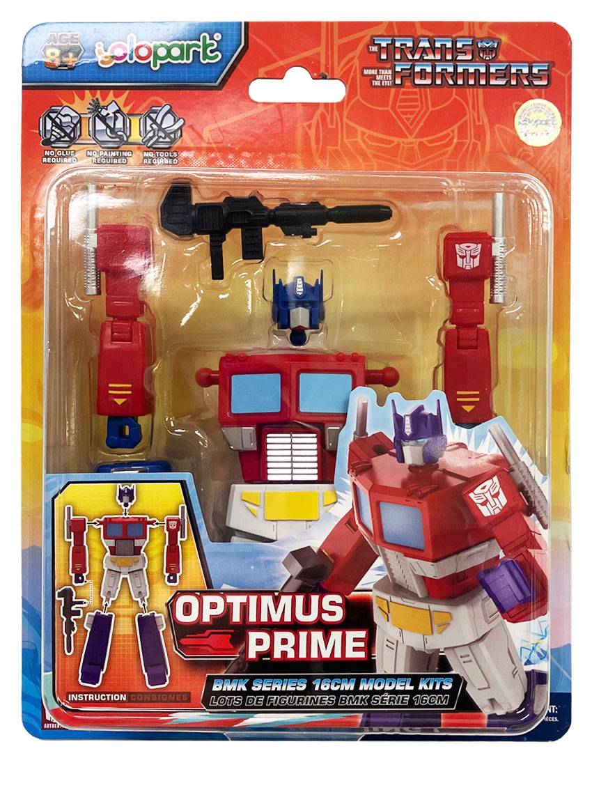 Yolopark - Transformesr assemblabile 16 cm - Optimus Prime