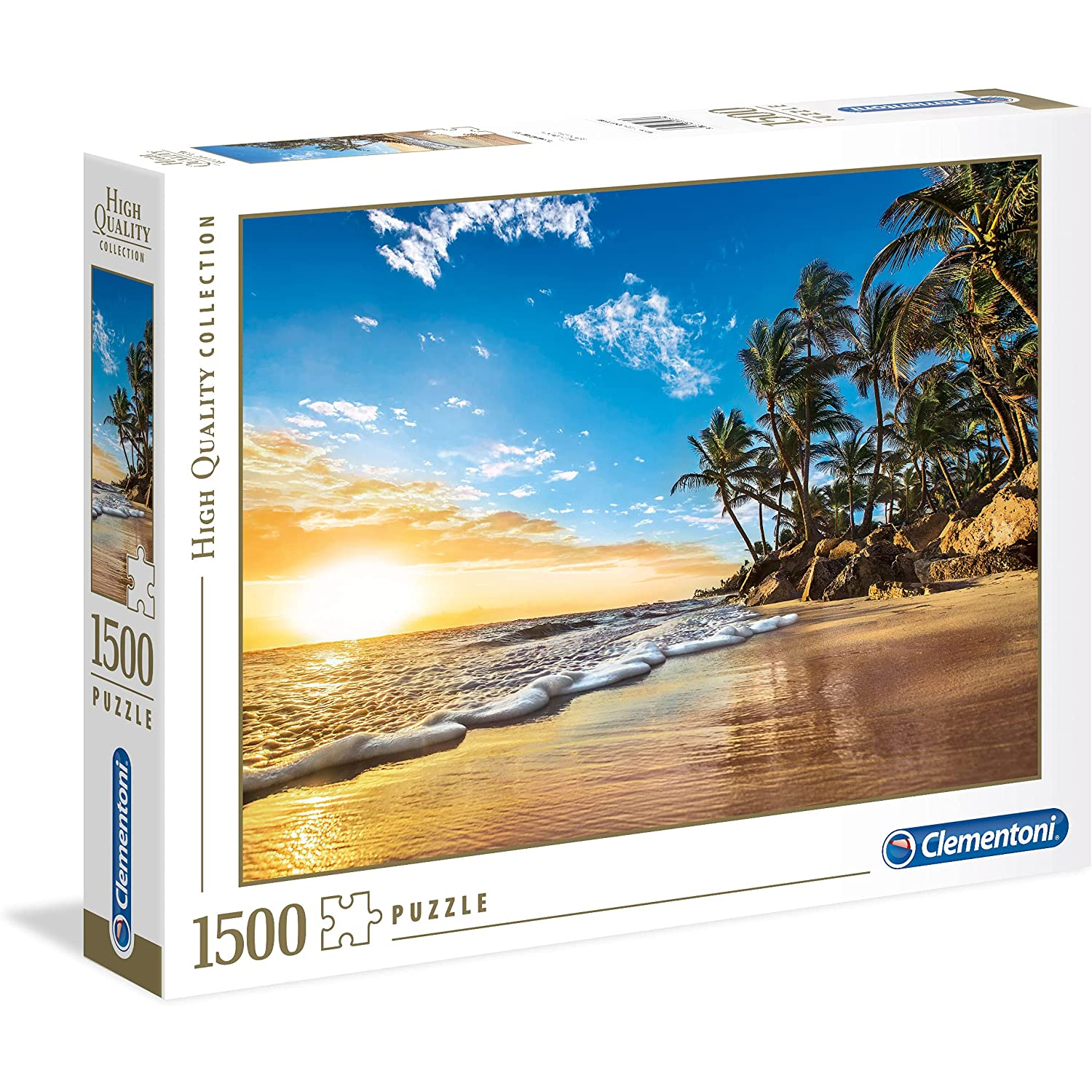 Clementoni Puzzle 1500 Pezzi High Quality Collection Tropical Sunrise 84x59 cm