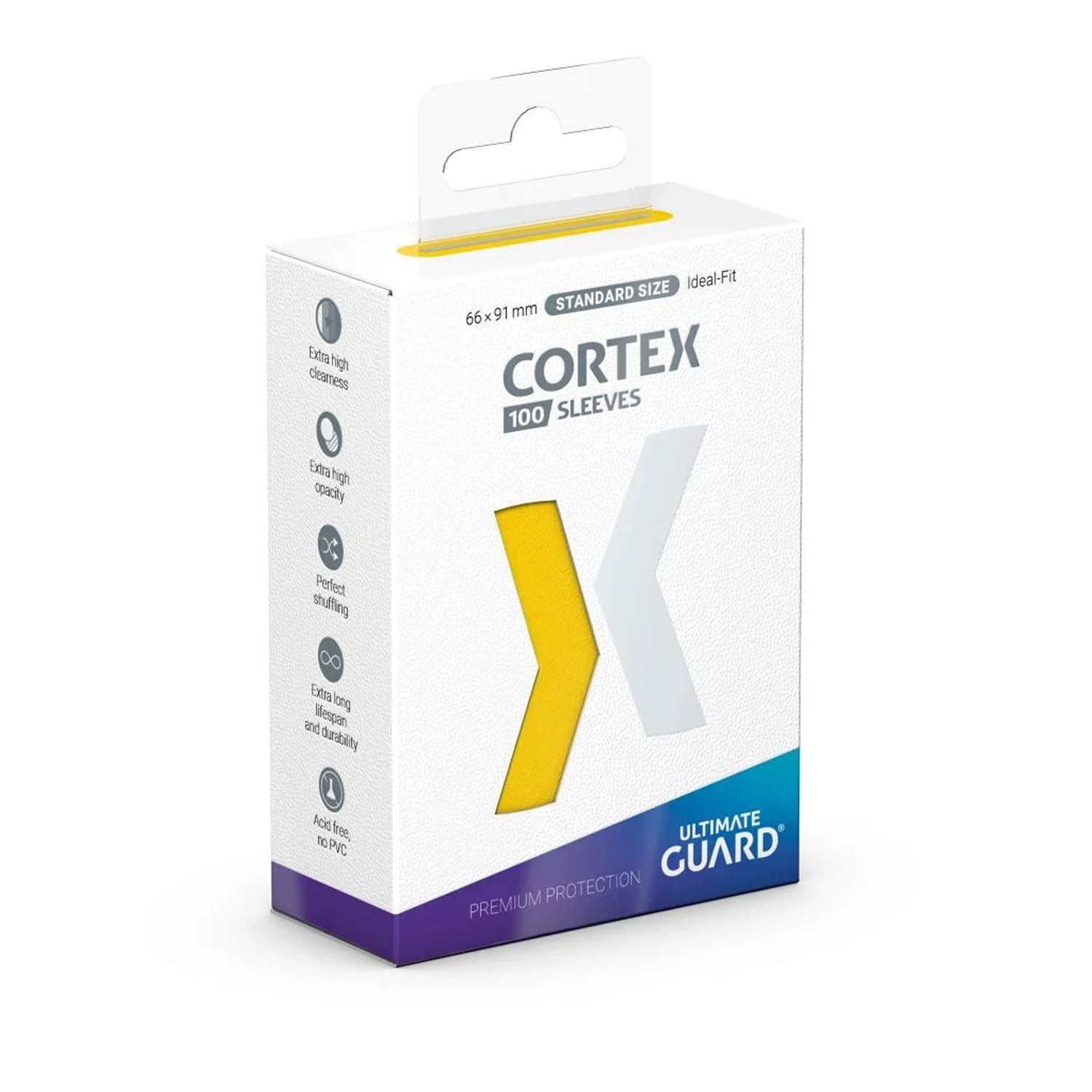 Ultimate Guard  100 Bustine Protettive Lucide (Varianti)- Cortex Standard Size