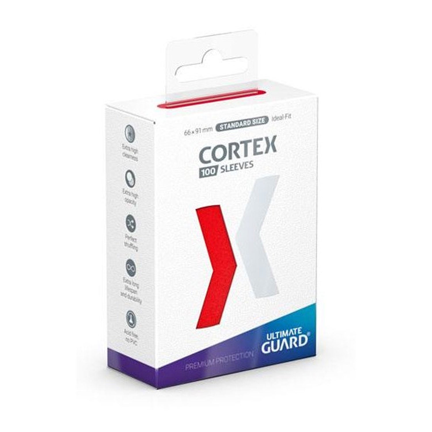 Ultimate Guard  100 Bustine Protettive Lucide (Varianti)- Cortex Standard Size